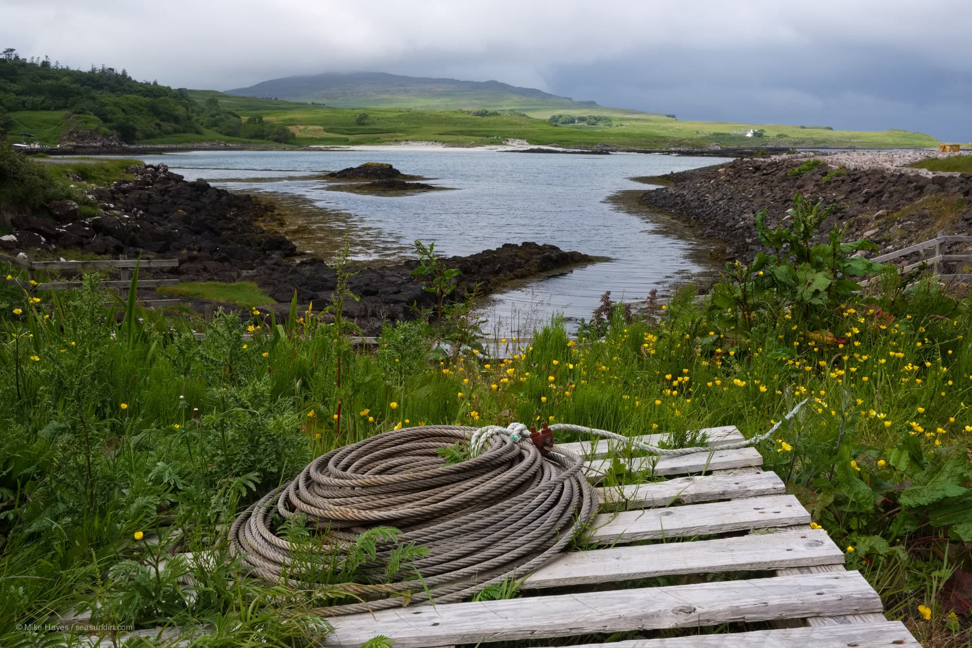 Views of the Isle of Eigg