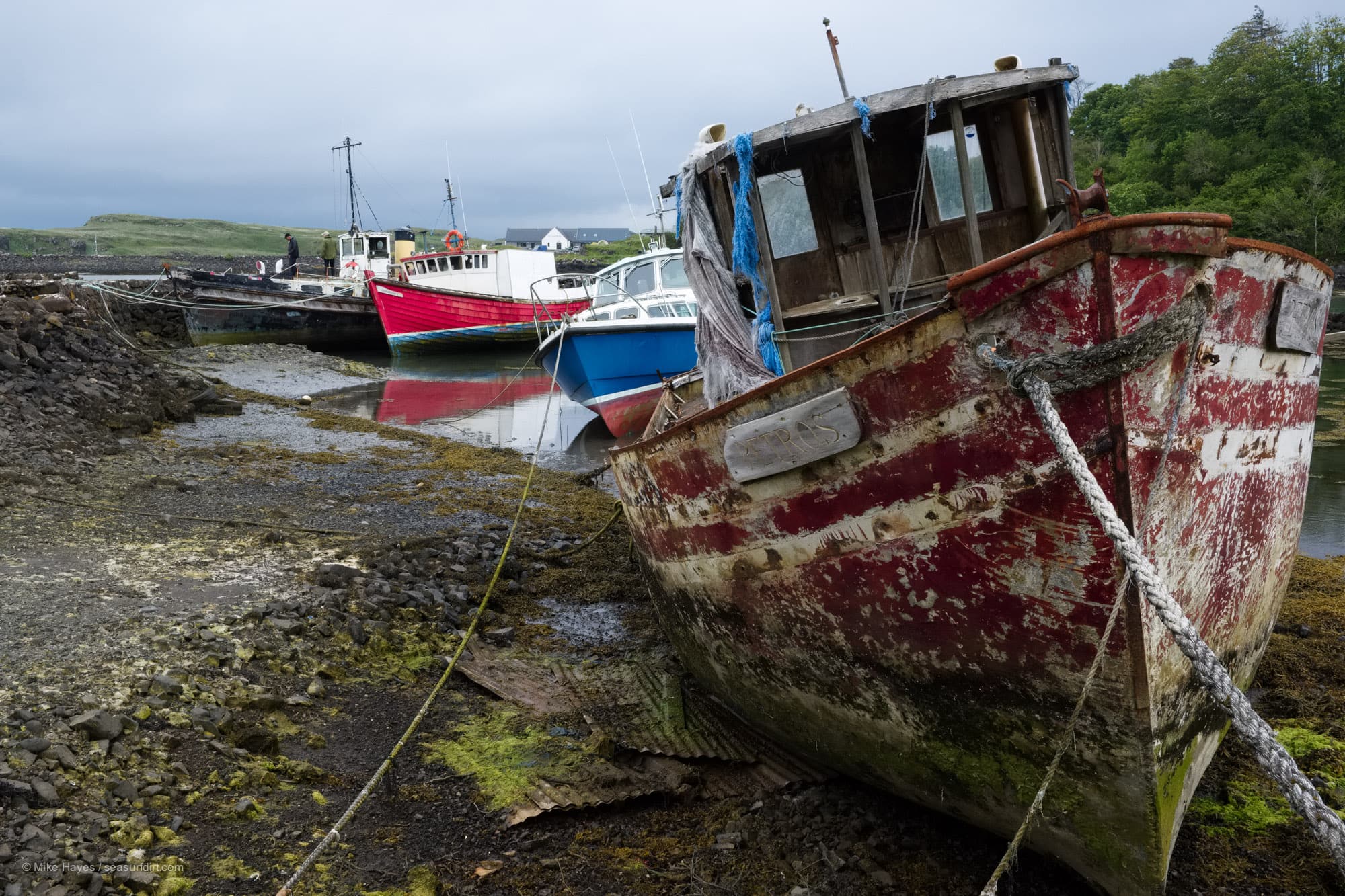 The old harbour, Isle of Eigg